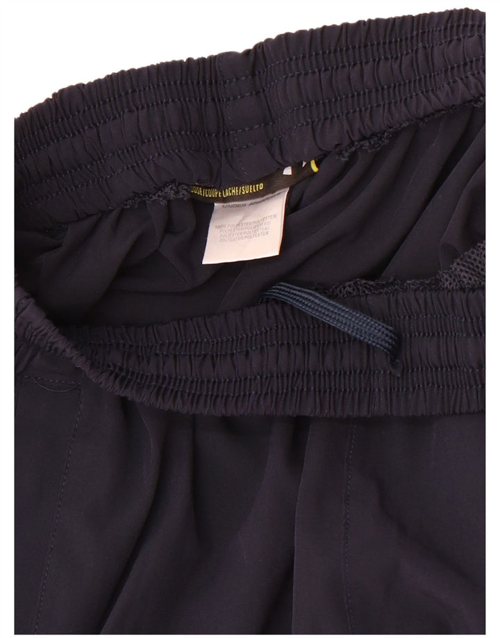 Under Armour Pantalón corto deportivo para niño 11-12 años Azul marino Poliéster