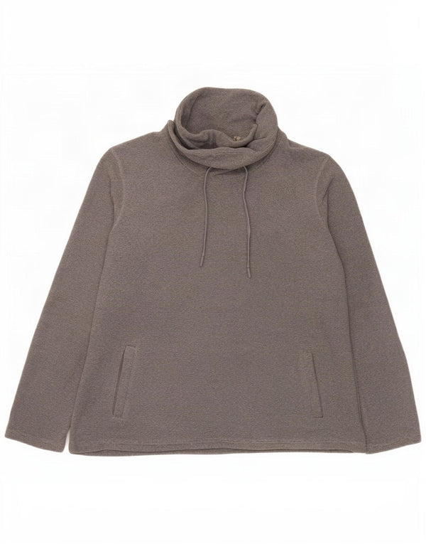 Jersey de forro polar con cuello chal para mujer de Mountain Warehouse ES 40 XL Poliéster gris