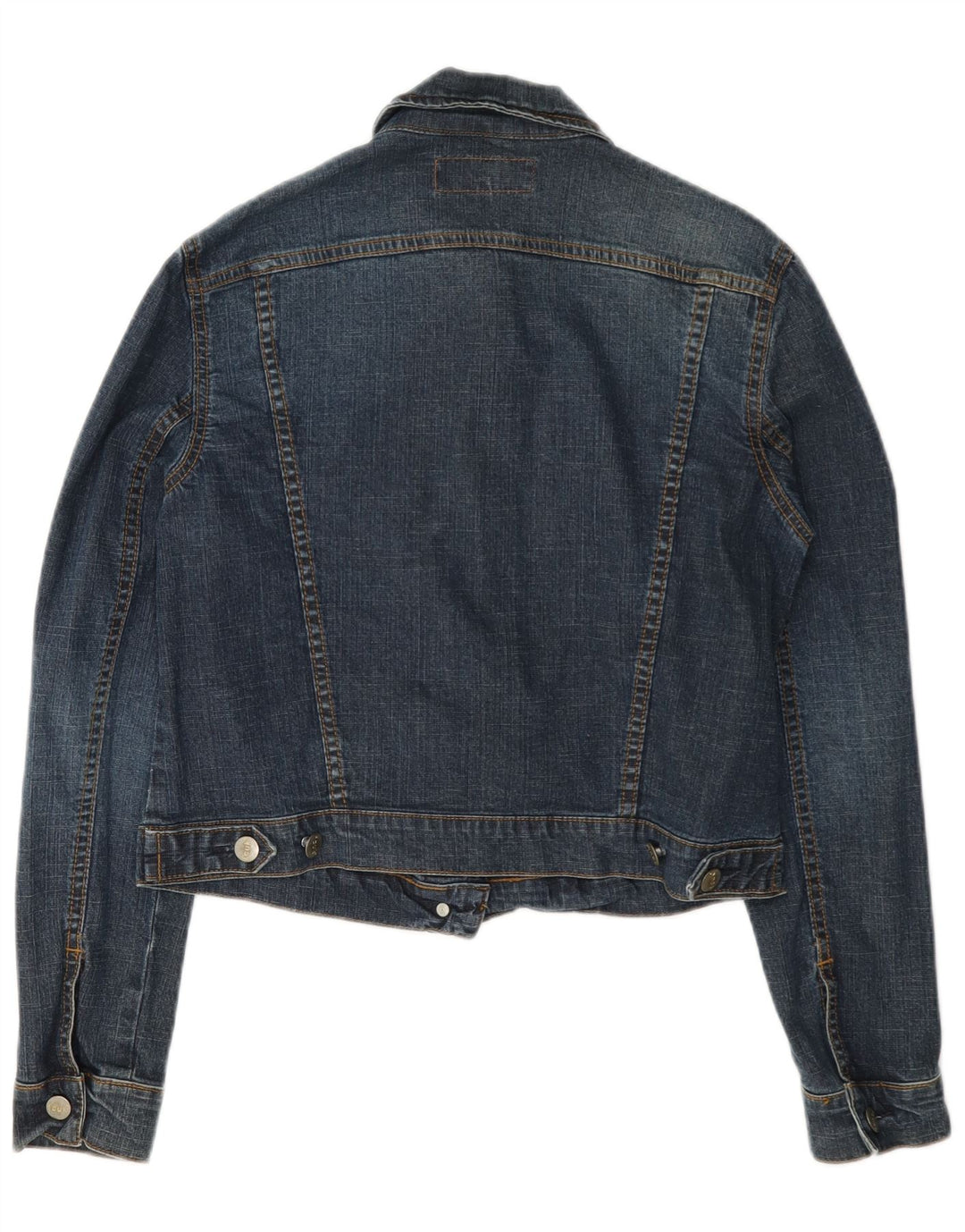 Fcuk Chaqueta vaquera corta para mujer UK 42 Azul medio