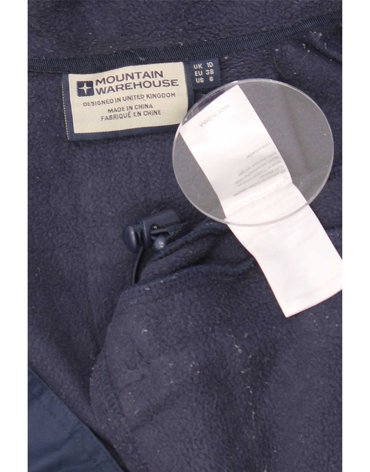 Chaqueta cortavientos con capucha para mujer Mountain Warehouse UK 40 Small Azul marino