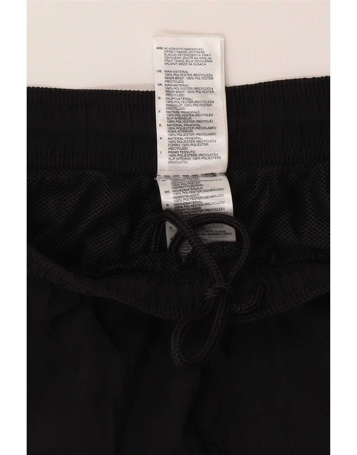 Adidas - Pantalones cortos deportivos regulares para hombre, tamaño grande, poliéster negro
