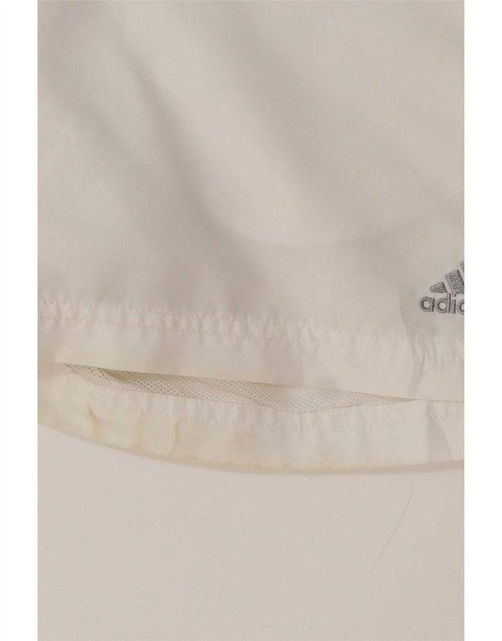 Adidas Mens Clima 365 Sport Shorts Pequeño Blanco Poliéster