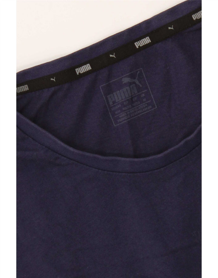 Puma Camiseta Gráfica Para Hombre Top Medium Azul Marino