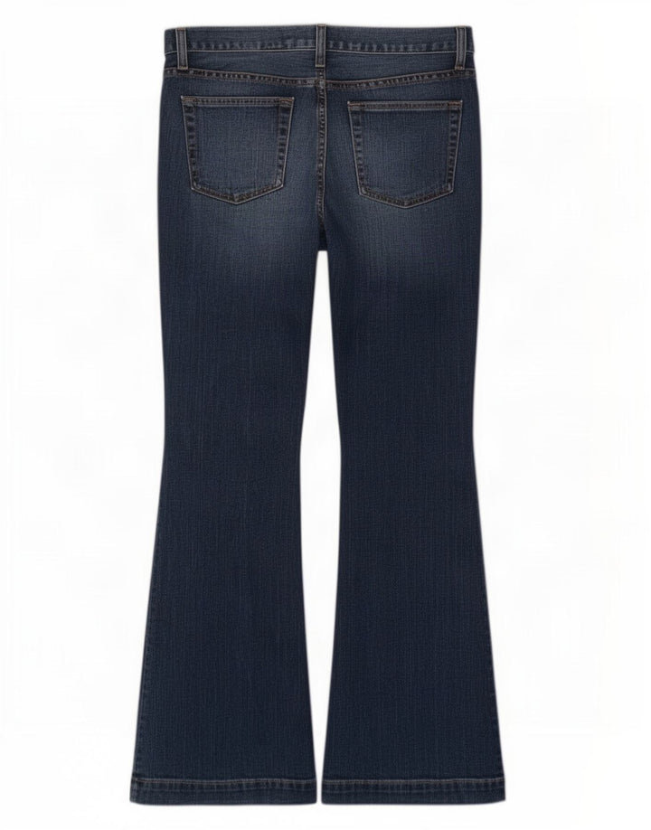 Gap Jeans acampanados largos y delgados para mujer US 8 Medium W30 L32 Azul marino Algodón