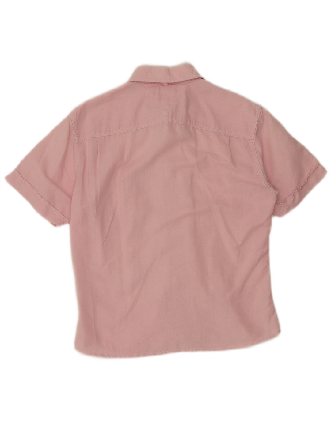 Camisa Tommy Hilfiger Hombre de Manga Corta Rosa Medio