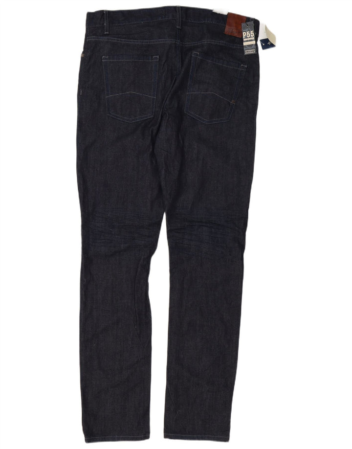Vaqueros ajustados para hombre Penguin W36 L34 Algodón azul marino