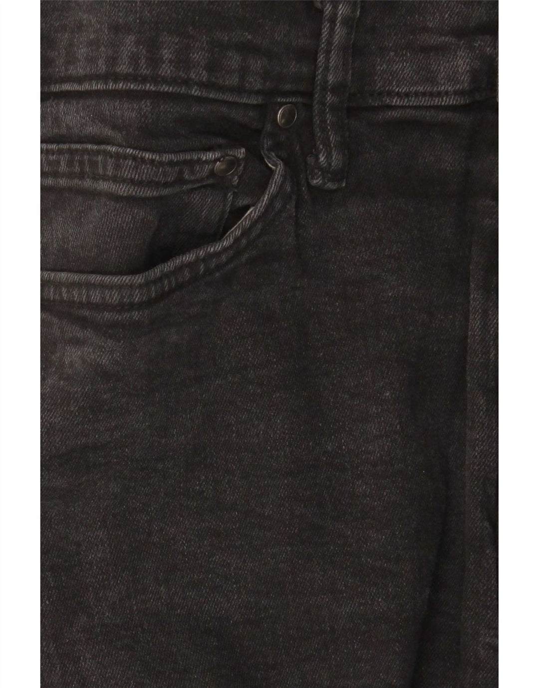 Marks & Spencer Vaqueros ajustados para hombre W34 L31 Algodón negro