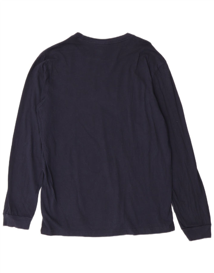 Champion Mujer Camiseta Gráfica Top XL Azul Marino Algodón