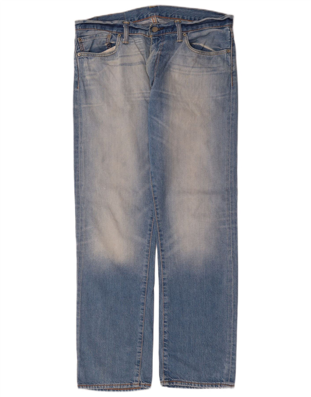 Levi's Vaqueros rectos 504 para hombre W34 L32 Algodón azul