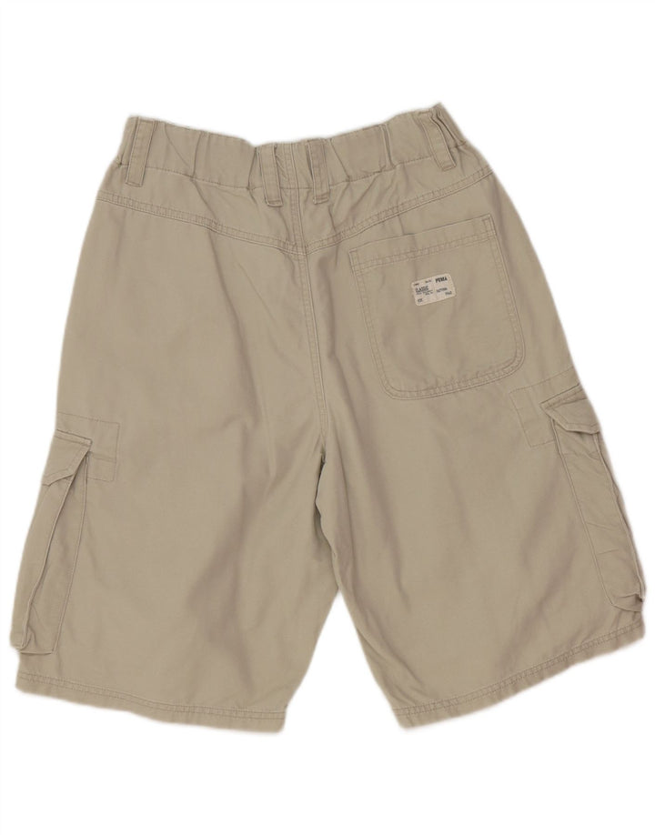 Puma Pantalones cortos cargo para hombre medianos W32 algodón gris