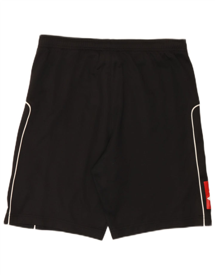 Umbro Pantalones cortos deportivos para hombre UK 40/42 Large Negro Poliéster