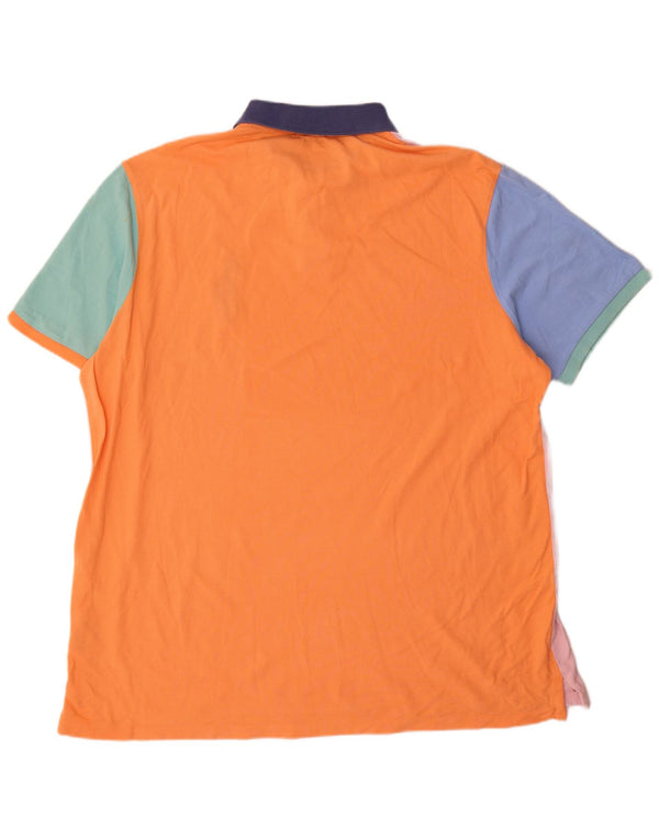 Ralph Lauren Polo para hombre 2XL Multicolor Colorblock Classic