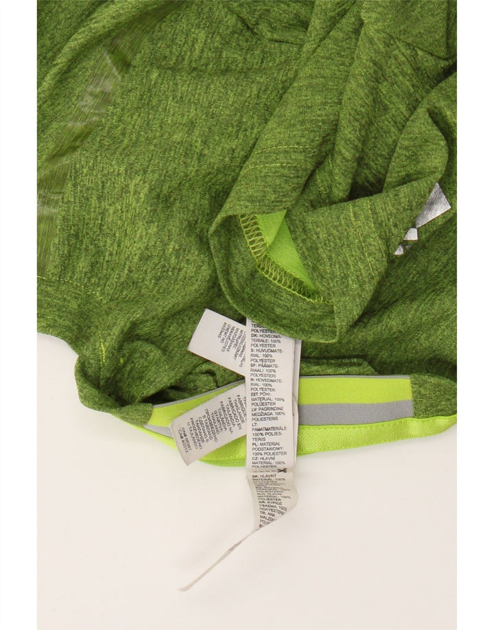 Camiseta Adidas Hombre Top Poliéster Moteado Verde Medio