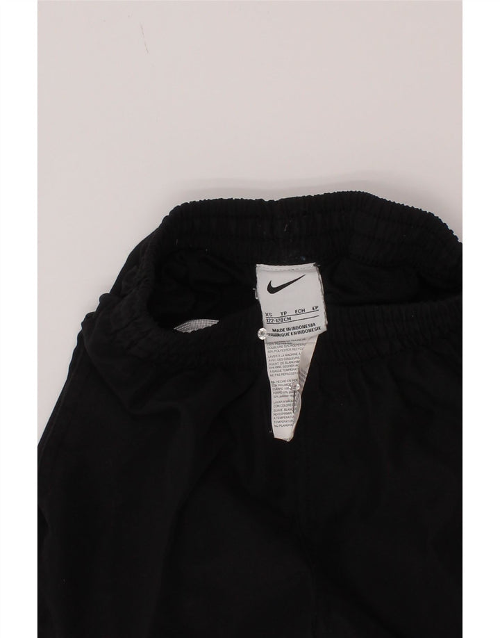 Nike Pantalones cortos deportivos para niños 6-7 años XS Negro Poliéster