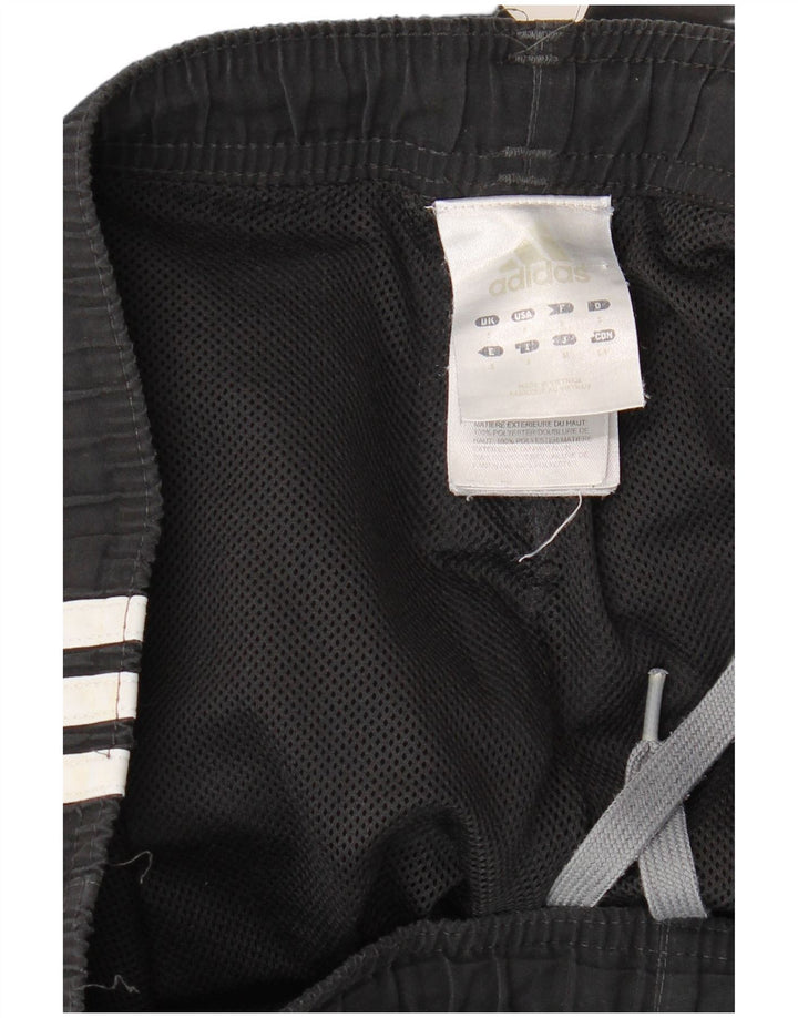 ADIDAS Hombre Chándal Pantalones Joggers Pequeño Negro Poliéster
