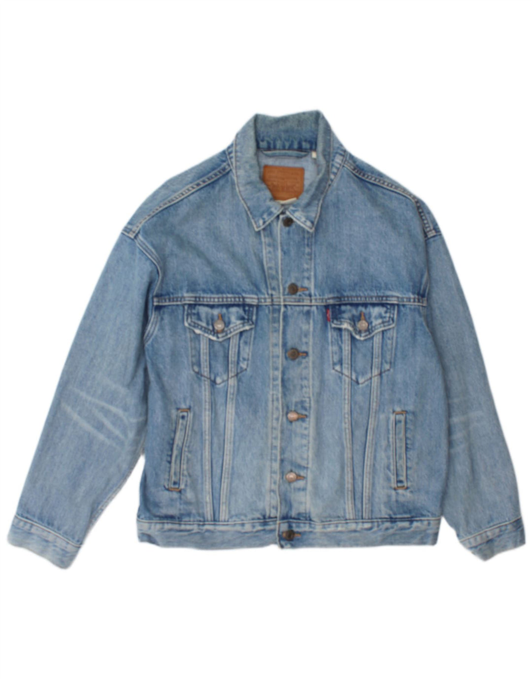 Levi's Chaqueta vaquera para hombre UK 34 XS Algodón azul
