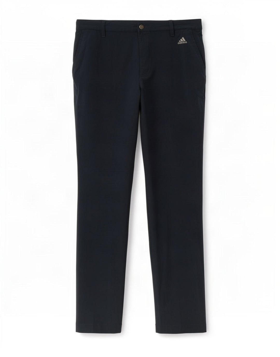 Pantalón Chino Slim Adidas Hombre W36 L30 Azul Marino Poliéster