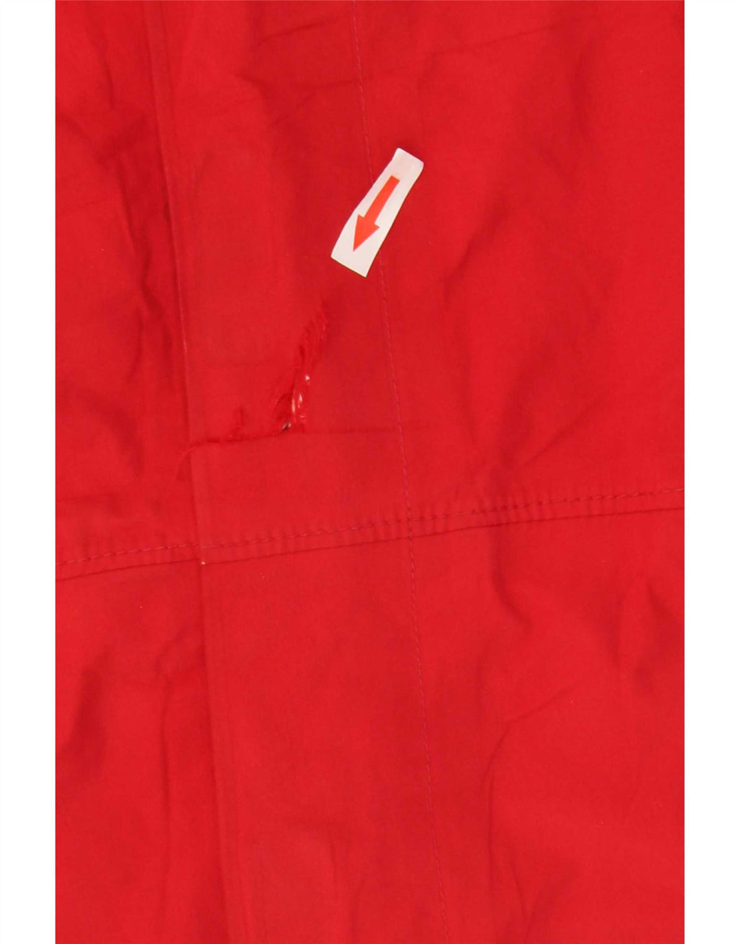 Columbia Chaqueta impermeable con capucha Titanium para hombre Reino Unido 38 Poliéster rojo mediano