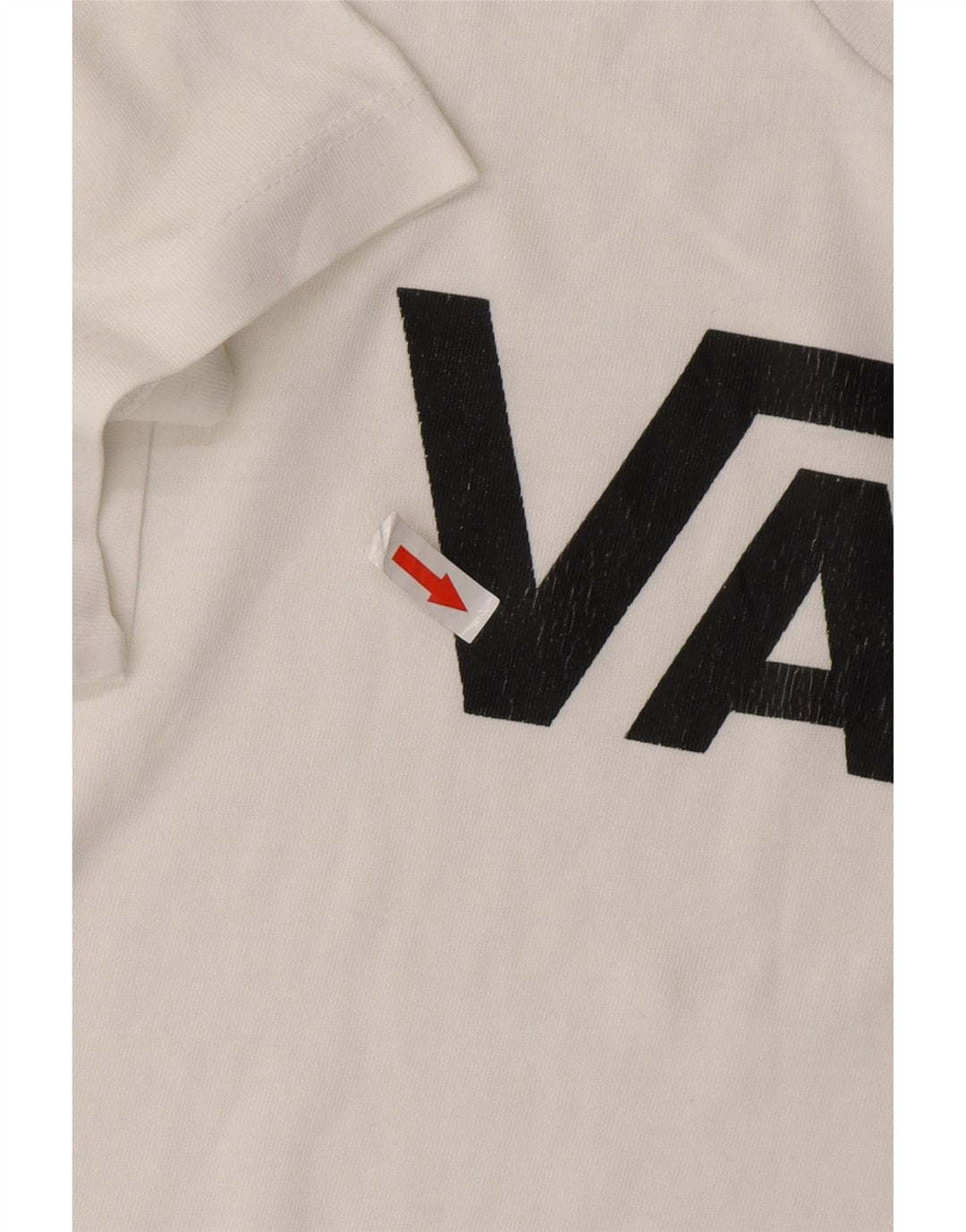 VANS Camiseta gráfica para mujer Top UK 6 XS Blanco