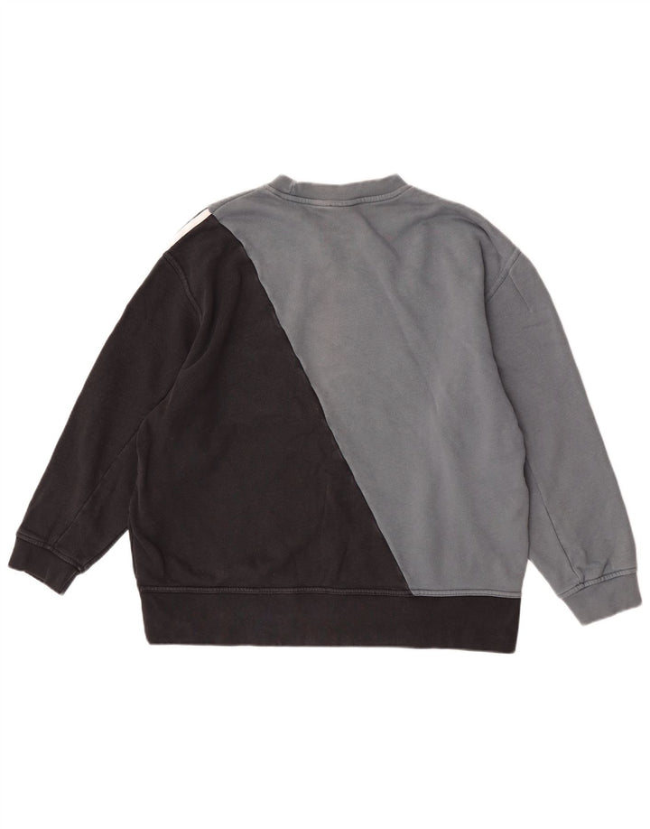 Adidas - Sudadera gráfica para mujer (talla 40), color gris medio