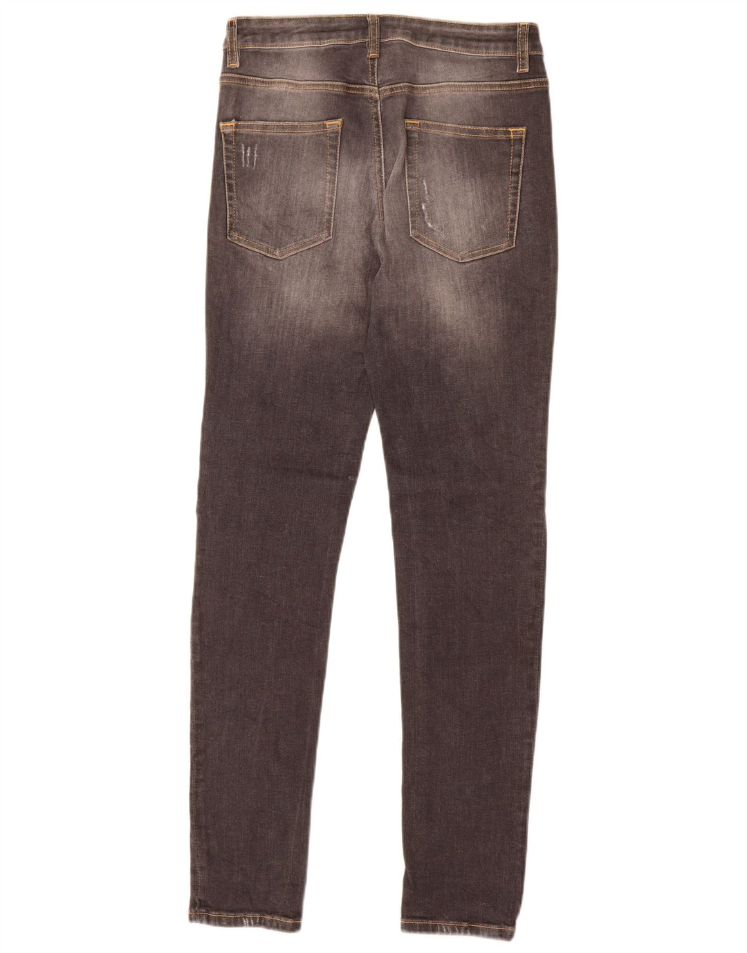 Benetton Vaqueros Pitillo Hombre W28 L30 Gris