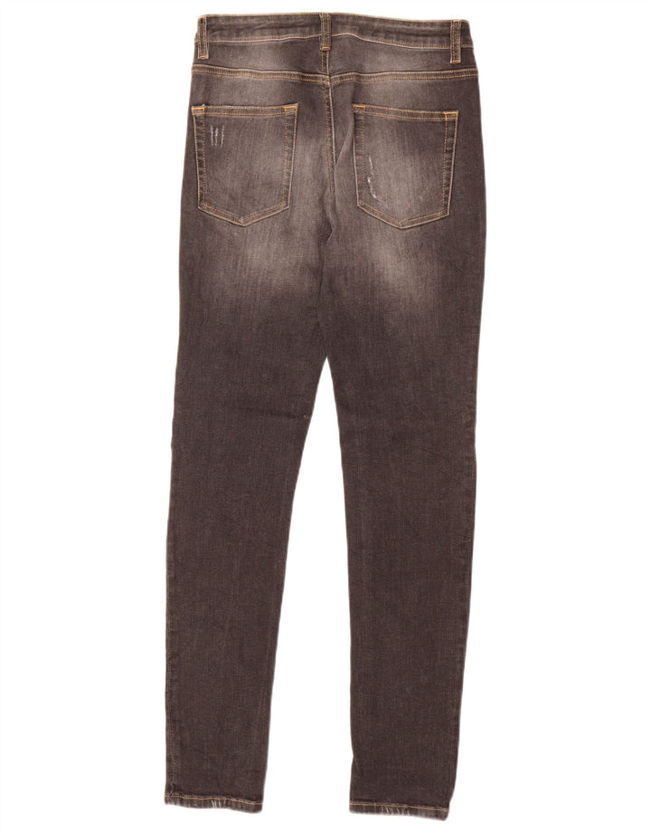 Benetton Vaqueros Pitillo Hombre W28 L30 Gris