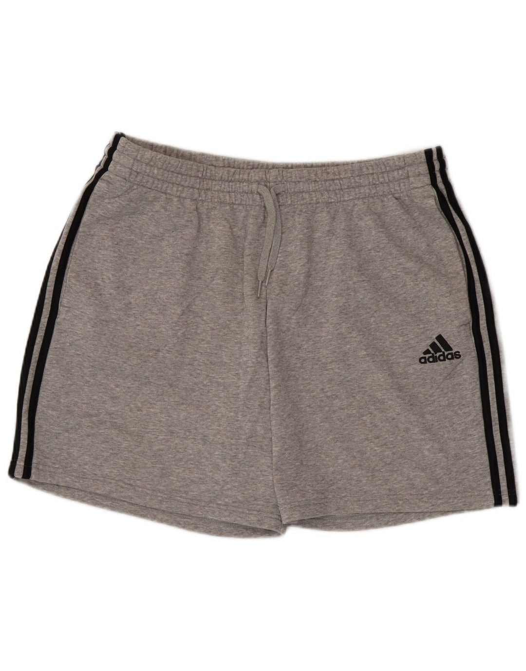 ADIDAS Pantalones cortos deportivos para hombre XL Gris Algodón