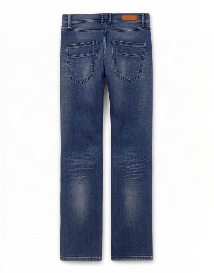 Zara Jeans ajustados desgastados para hombre EU 38 Small W30 L32 Azul