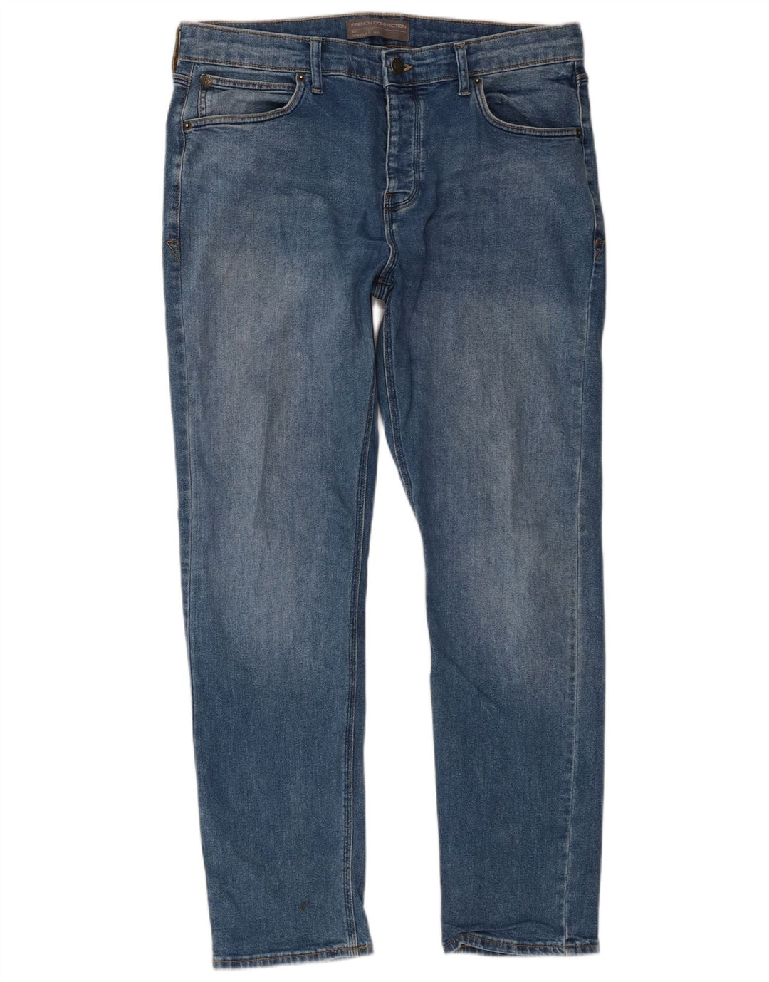 French Connection Vaqueros ajustados para hombre W34 L32 Algodón azul