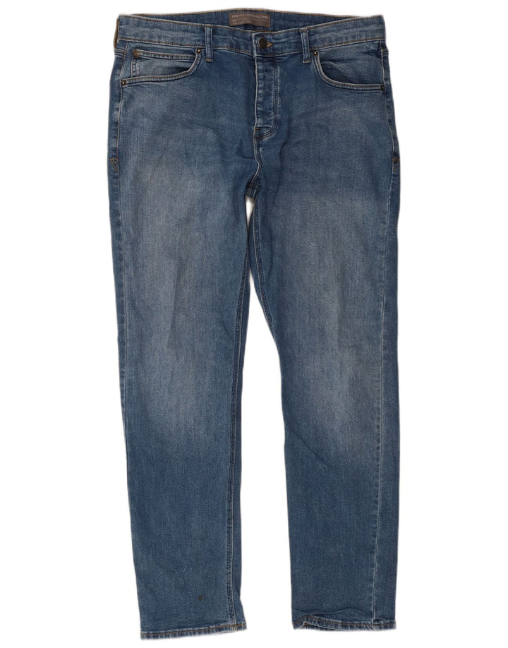 French Connection Vaqueros ajustados para hombre W34 L32 Algodón azul