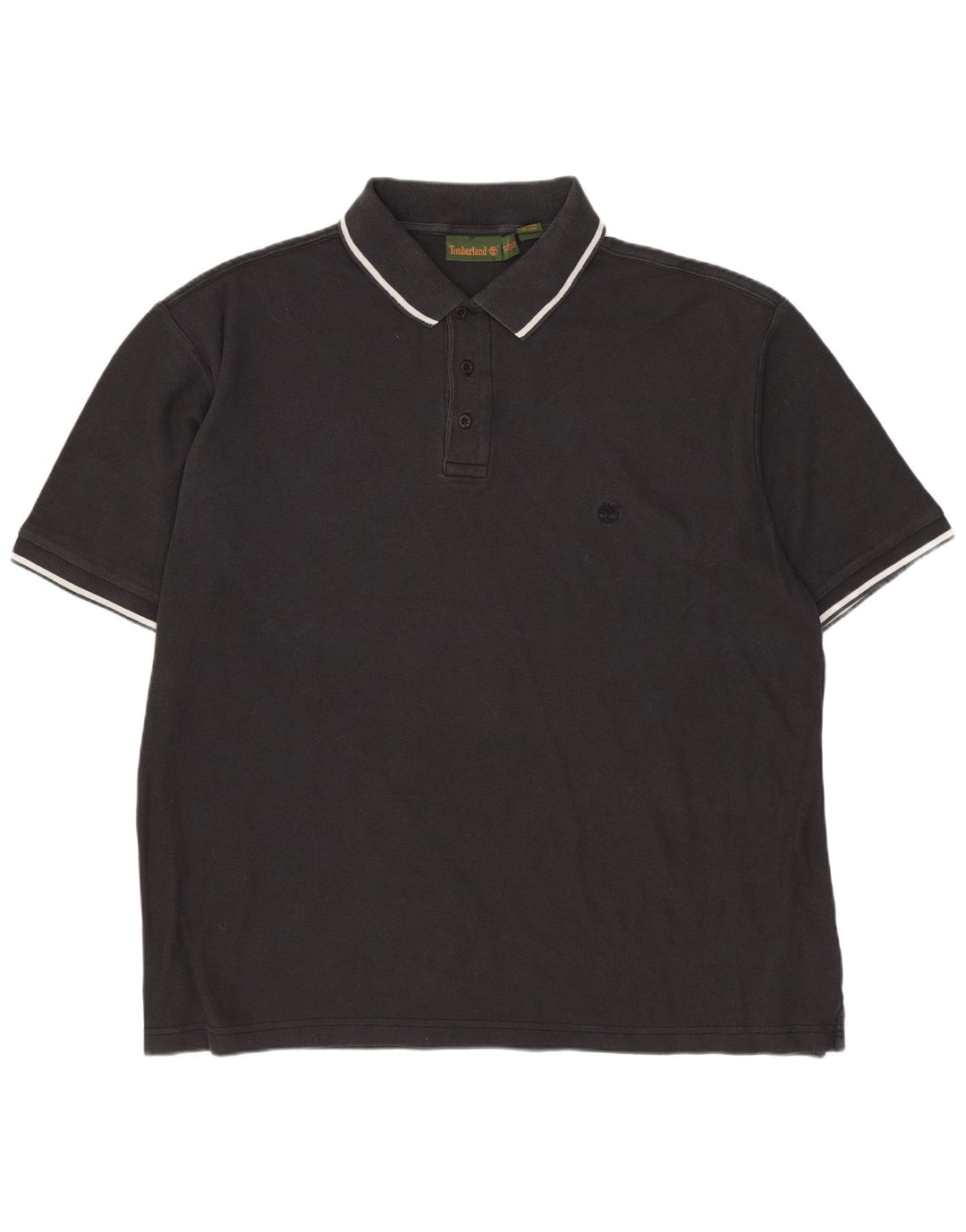 TIMBERLAND Polo Hombre XL Algodón Negro