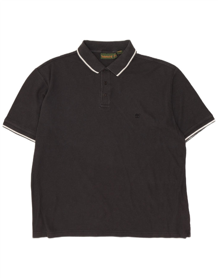 TIMBERLAND Polo Hombre XL Algodón Negro