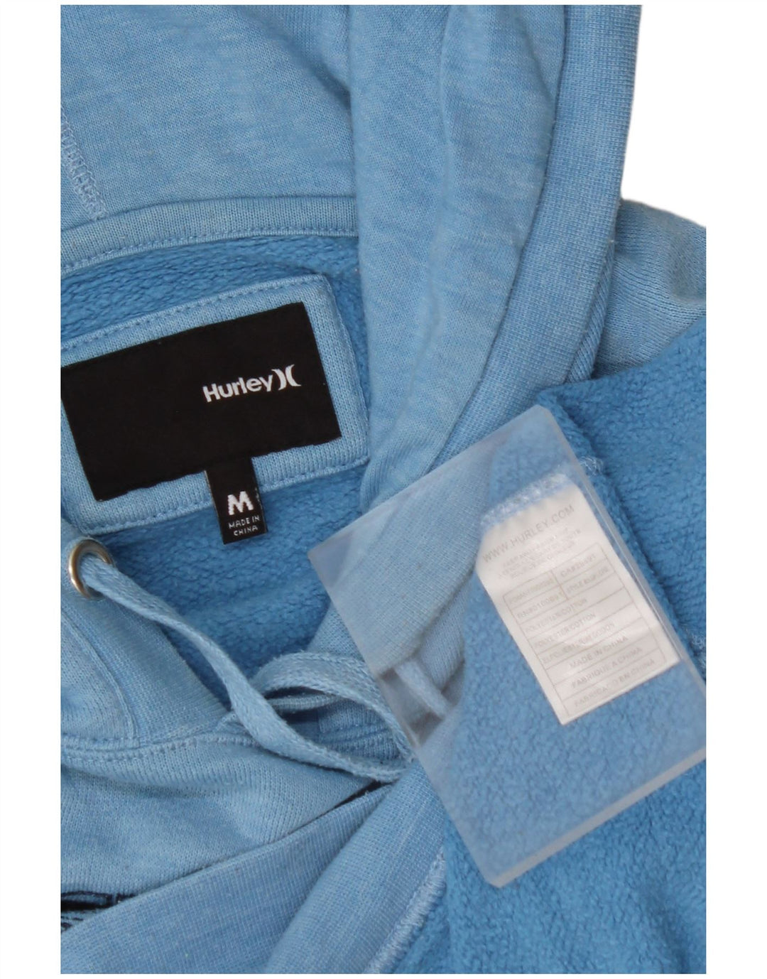 HURLEY Jersey con capucha gráfico California para mujer Reino Unido 40 Poliéster azul medio