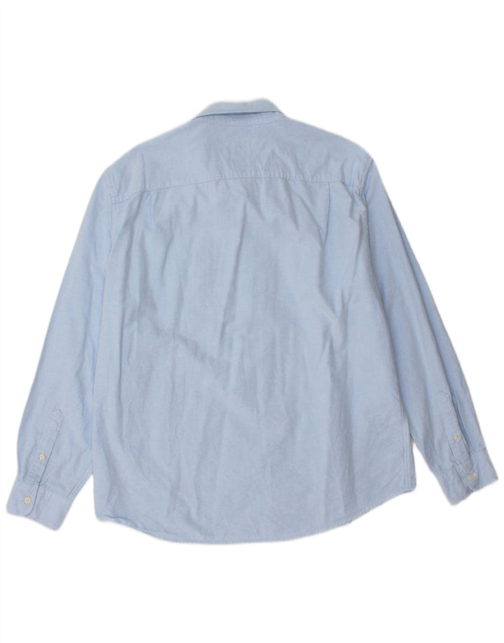 AMERICAN EAGLE Camisa de corte clásico para hombre Algodón azul grande
