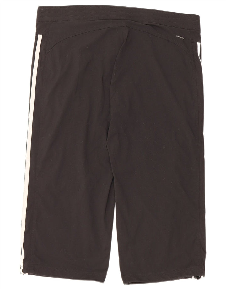 ADIDAS Pantalones cortos deportivos Climalite Bermuda para mujer UK 14 Mediano Negro Poliamida
