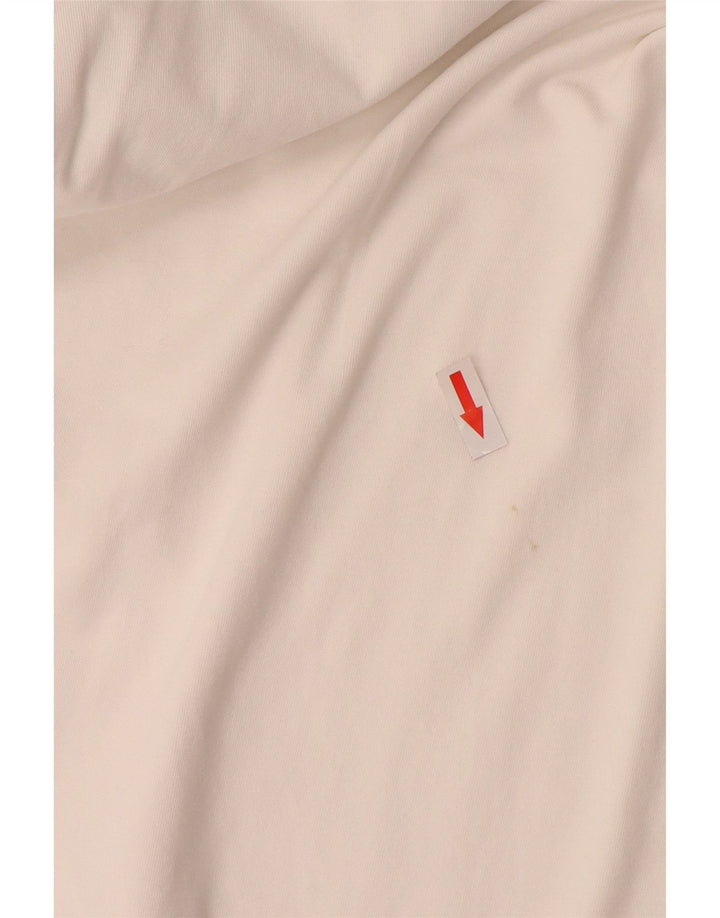 Polo Massimo Dutti Hombre 2XL Blanco Roto