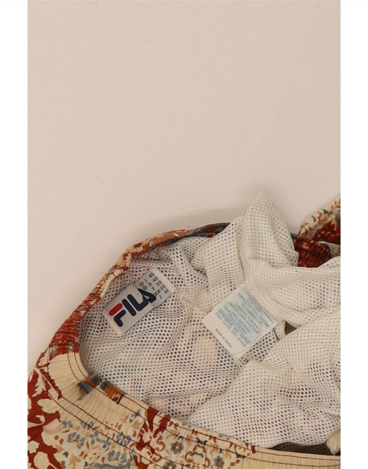 Fila Bañador Hombre IT 46 Small Multicolor Patchwork Algodón