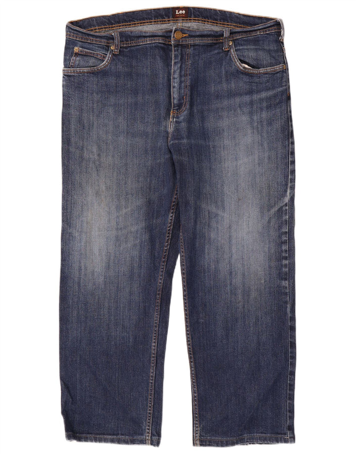 Lee Vaqueros Rectos Brooklyn Hombre W40 L27 Algodón Azul