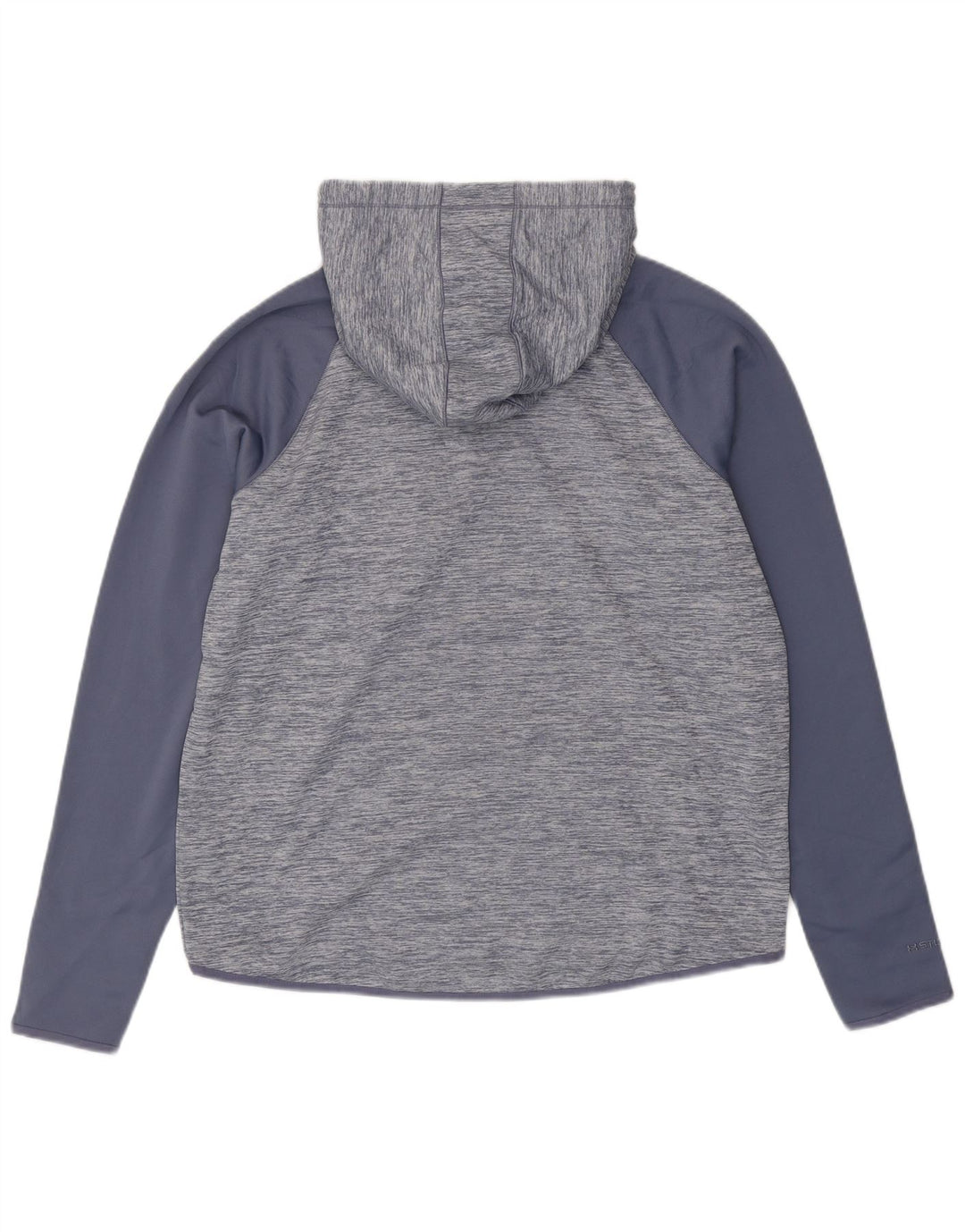 UNDER ARMOUR Jersey con capucha Cold Gear para mujer UK 40 XL Azul moteado