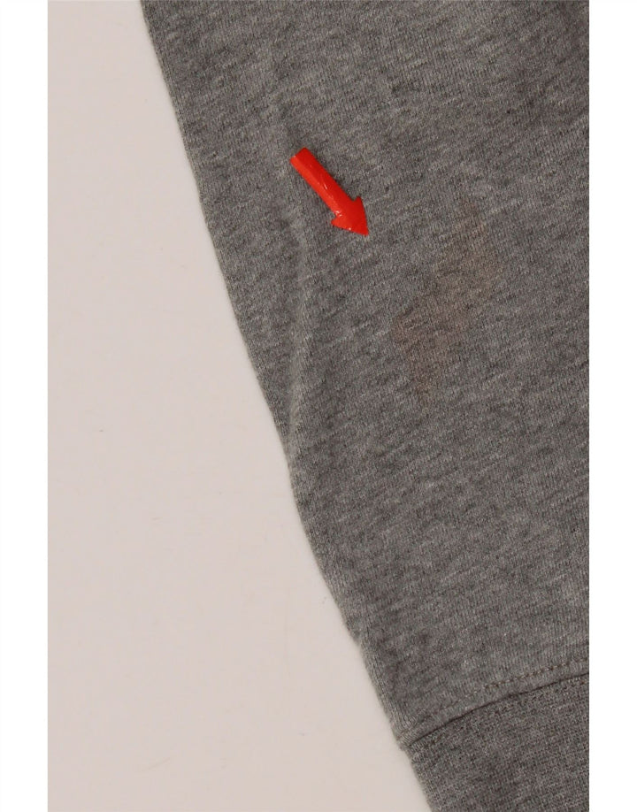 Marks & Spencer Hombre Sudadera Jumper Grande Gris Algodón