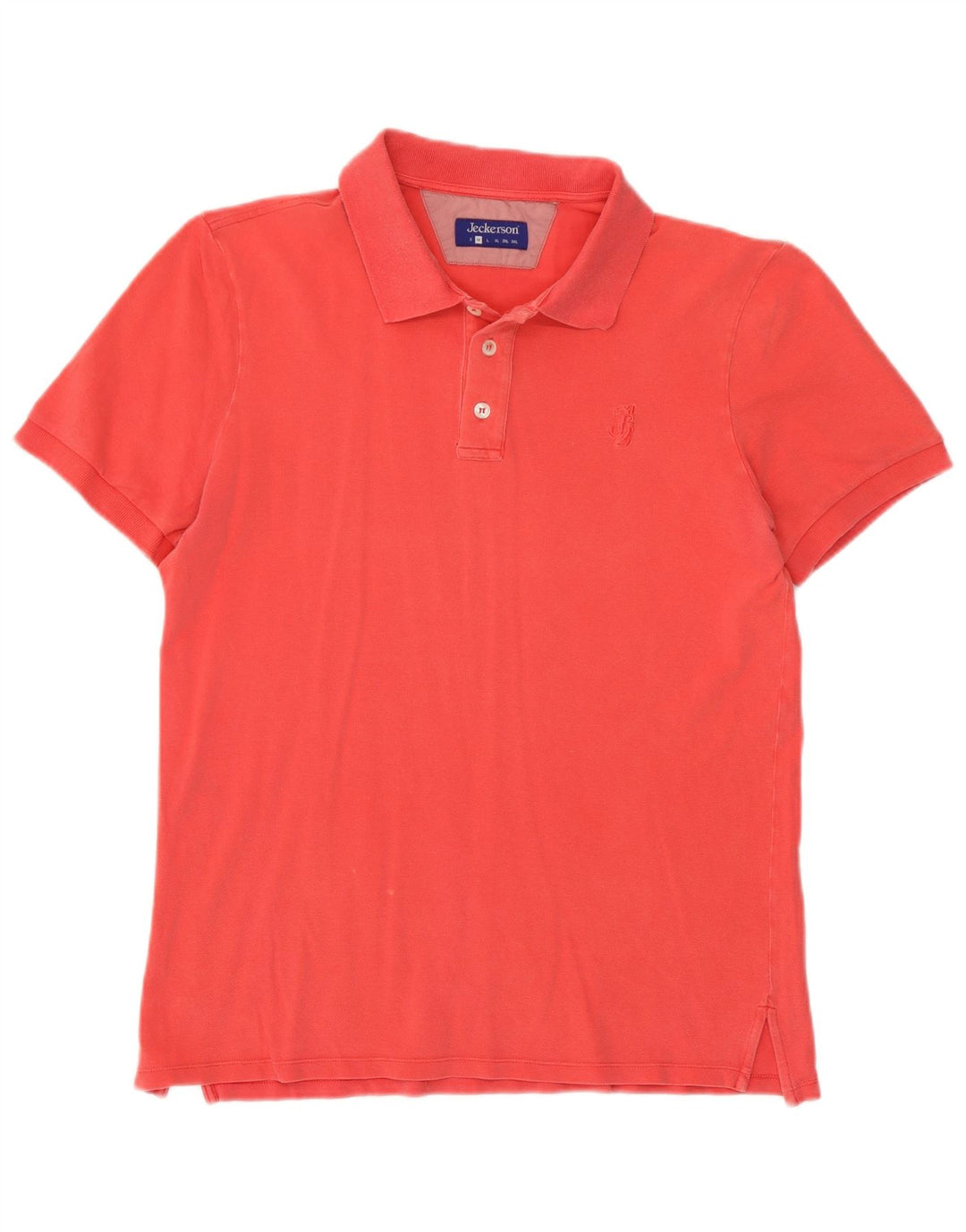 Polo Jeckerson Hombre De Algodón Rosa Medio