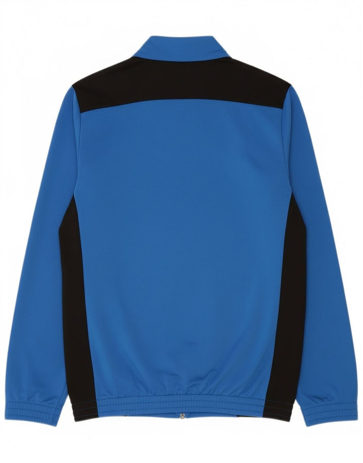 Puma Hombre Chándal Top Chaqueta Small Azul Colorblock Poliéster