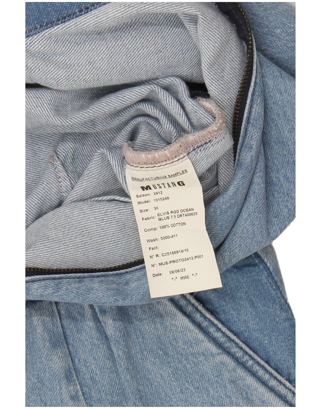 MUSTANG Womens Oversized Denim A-Line Dress EU 36 Small Blue Cotton