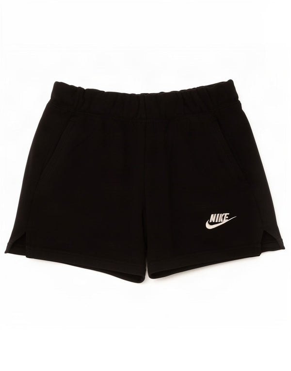 Nike Pantalones cortos deportivos para niños 13-14 años XL Negro Algodón
