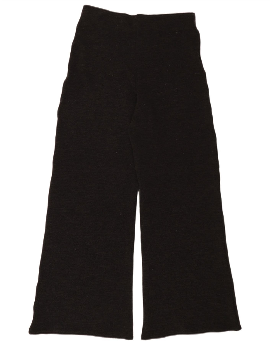 ZARA Mujer Pantalón Casual Pierna Ancha Mediano W28 L31 Gris