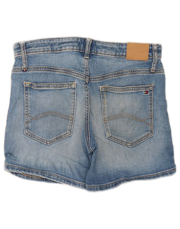 Tommy Hilfiger Pantalones cortos vaqueros para niñas 13-14 años W28 Algodón azul