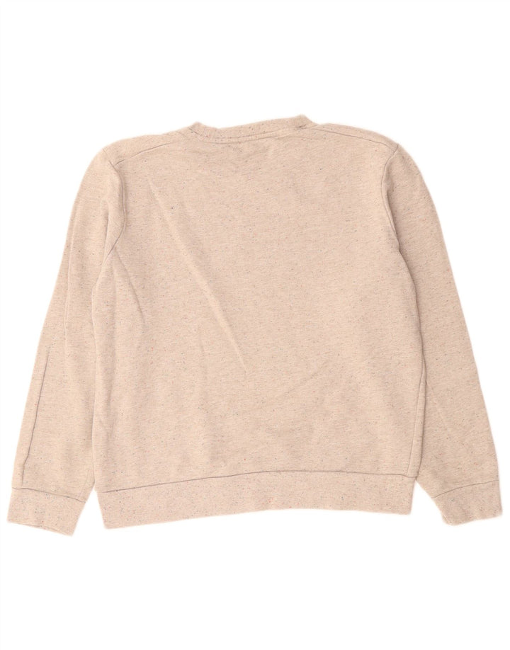 Cos Sudadera para mujer Jumper UK 14 Algodón moteado beige medio