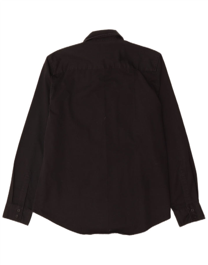 Camisa Levi's para hombre grande de algodón negro