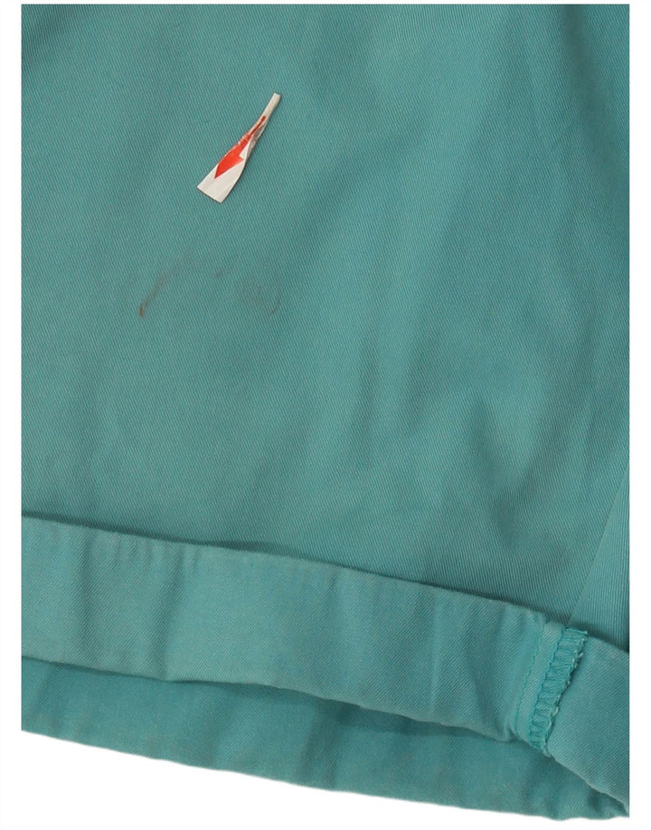 Tommy Hilfiger Pantalones cortos chinos para hombre W32 Algodón turquesa medio