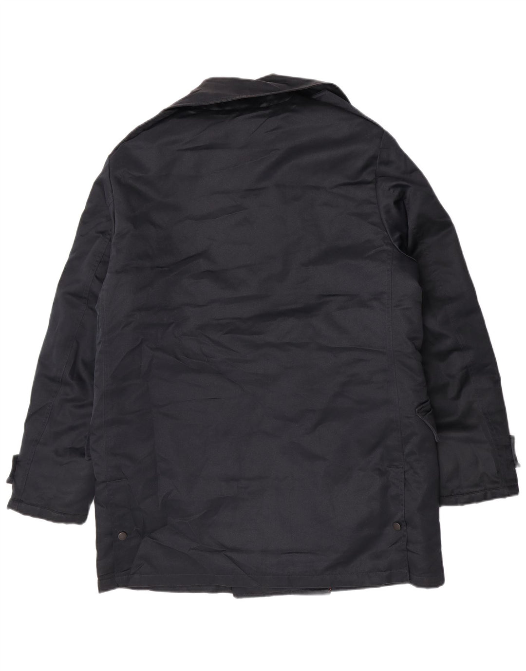 Blauer Abrigo cruzado para hombre UK 40 Large Poliéster azul marino